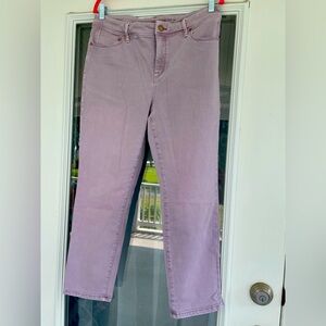Chico’s Lavender Crop Jeans - Chico’s Size 1.5 - M/10